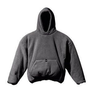 Yeezy Gap Fleece Padded Hoodie Dark Gray
